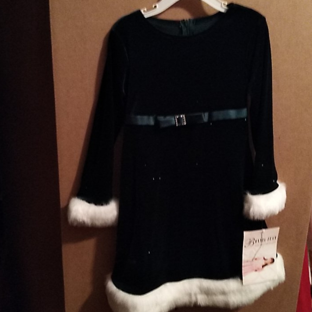 New Bonnie Jean Girl's Christmas Dress